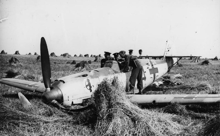 Weizenfeld bei Berwick, Leo Zaunbrechers rote 14