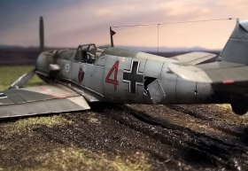 Airfix-Bf-109E-Crash-03