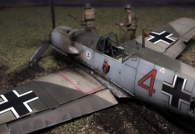 Airfix-Bf-109E-Crash-05