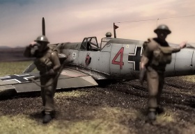 Bf-109 E von Airfix