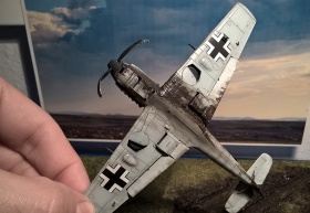 Airfix-Bf-109E-Crash-15