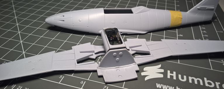 new tool Airfix Me262 build 1/72