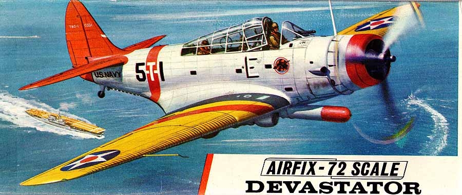Airfix TBD1 Boxart