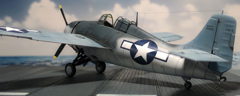 Airfix F4F Wildcat in 1/72 on Airfix website