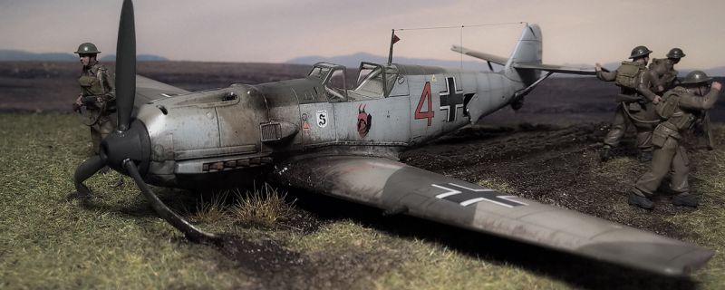 Airfix Bf-109 E, ein toller Bausatz…