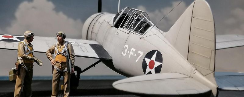Brewster Buffalo F2A-2 from Tamiya